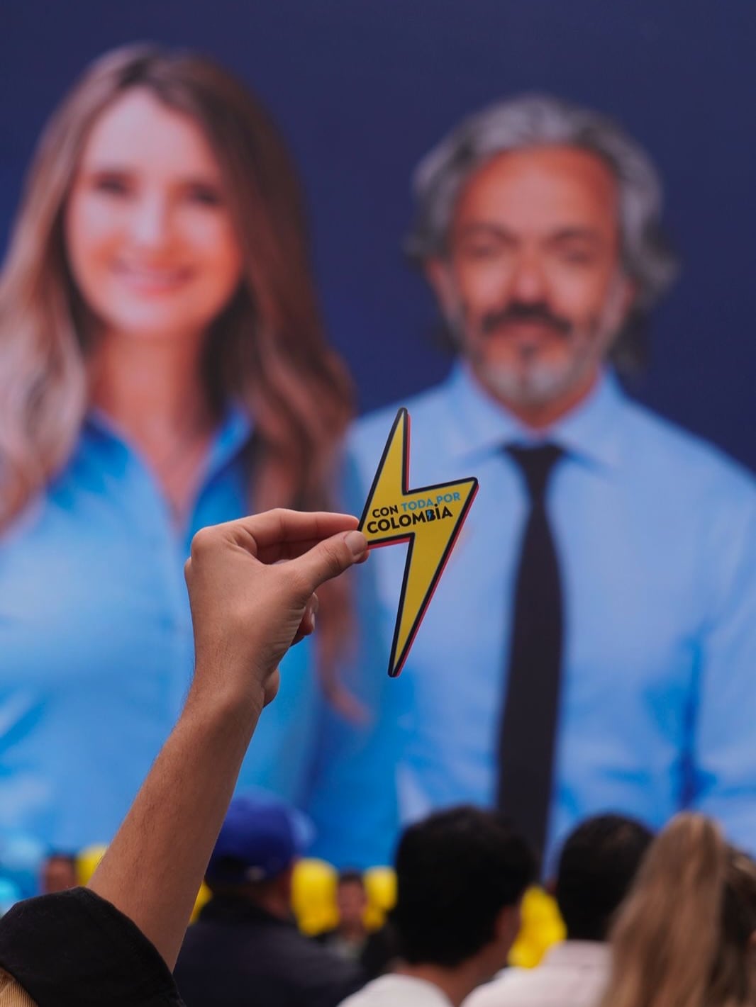 Paloma Valencia y Juan Daniel Oviedo generaron polémica no solo por su unión, sino por sus diferencias ideológicas - crédito Juan Daniel Oviedo/Facebook