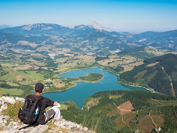 Embalse de Urkulu, en Guipúzcoa