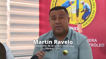 Martín Ravelo, presidente de la Unión Sindical Obrera (USO), señaló que la posición del Gobierno nacional preocupa a los integrantes del gremio de los trabajadores - crédito USO / sitio web