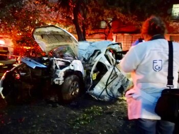 Dentro del vehículo fueron encontradas