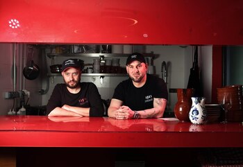 Txitxo y Andoni Arias, al frente de las cocinas de Rapaz (Cedida)