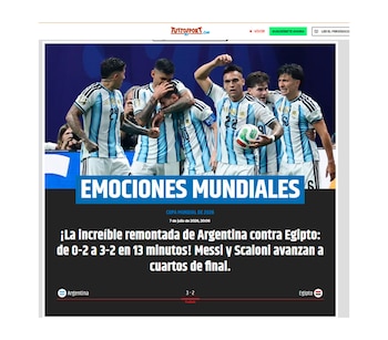 La portada de Tuttosport en Italia