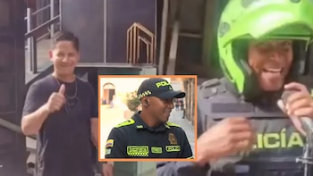 Habló subteniente que cantó con artista callejero en Pereira y reveló si participaría en un ‘reality’: “En representación de la Policía”