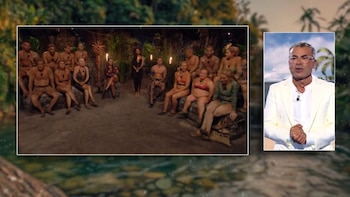 Jorge Javier Vázquez se dirige a todos los concursantes de 'Supervivientes All Star'. (Mediaset España)