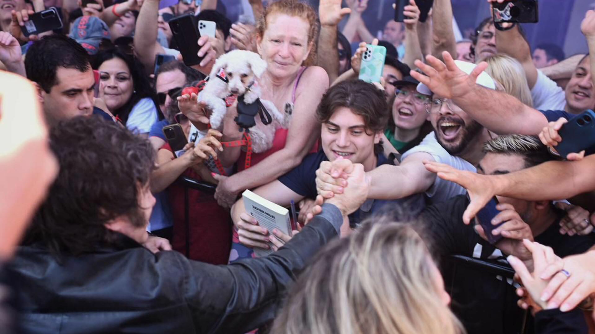 Javier Milei en Santa Fe (@LLibertadAvanza)