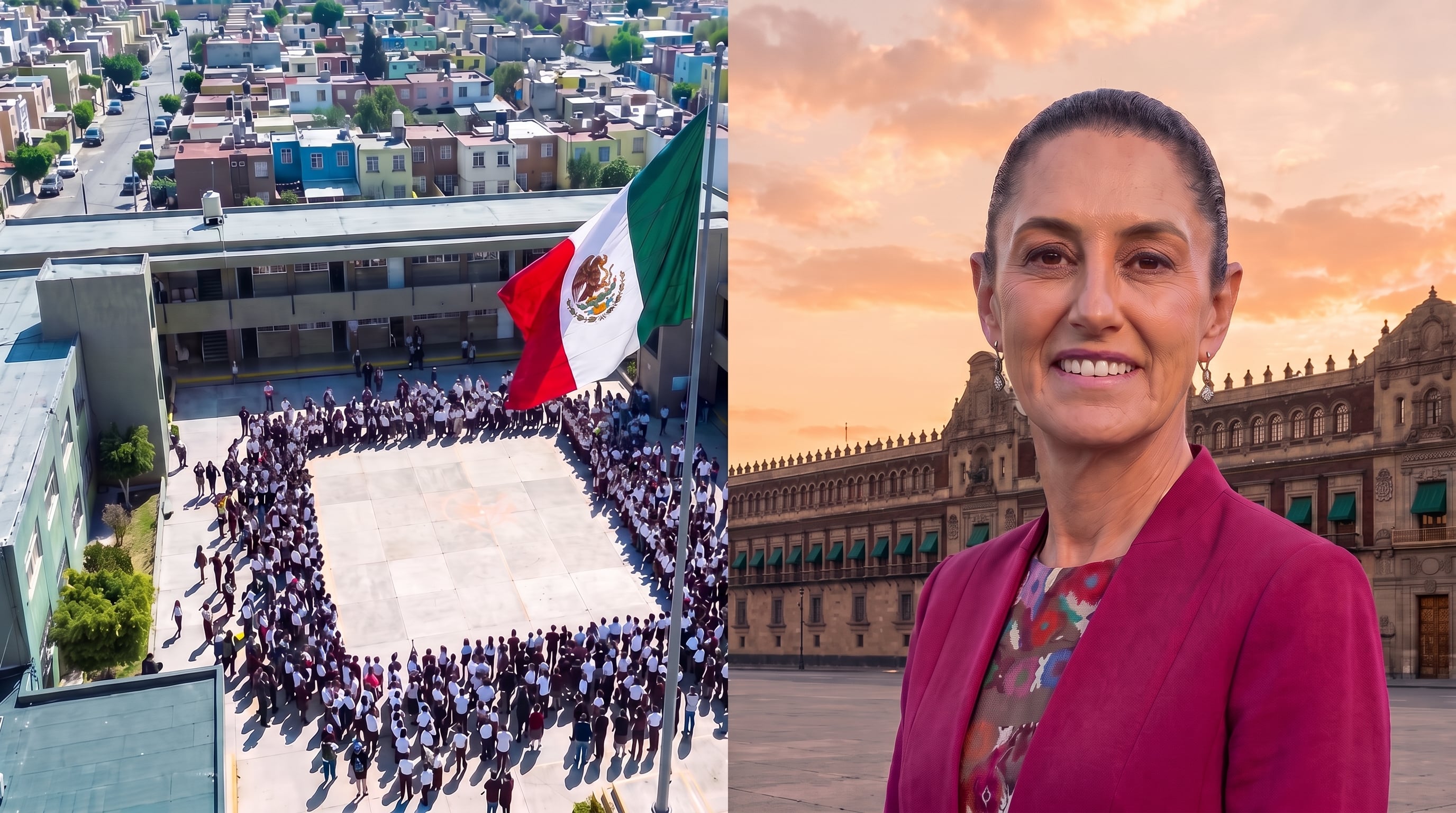 El Segundo Informe de Gobierno de Claudia Sheinbaum coincide con el segundo día del ciclo escolar 2026-2027. (Imagen Ilustrativa Infobae)