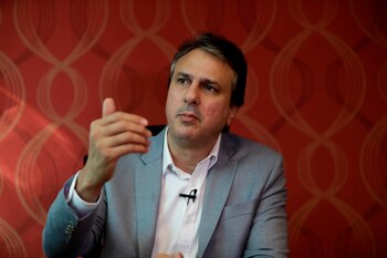 En la imagen, Camilo Santana,