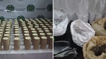 Las barras de pentolita provenían