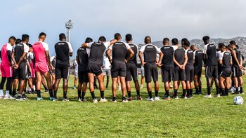 Futbolistas de Sport Boys demostraron