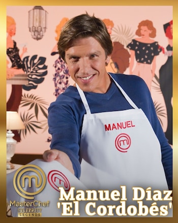 Manuel Díaz El Cordobés en 'MasterChef Celebrity' (RTVE).