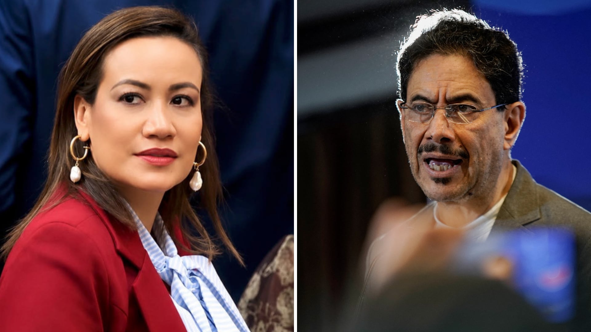 Carolina Corcho e Iván Cepeda están bajo la mira de la Fiscalía por sus cuentas en las campañas de la consulta del Pacto Histórico - crédito Prensa Carolina Corcho - Reuters
