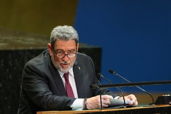 Ralph Gonsalves, primer ministro de