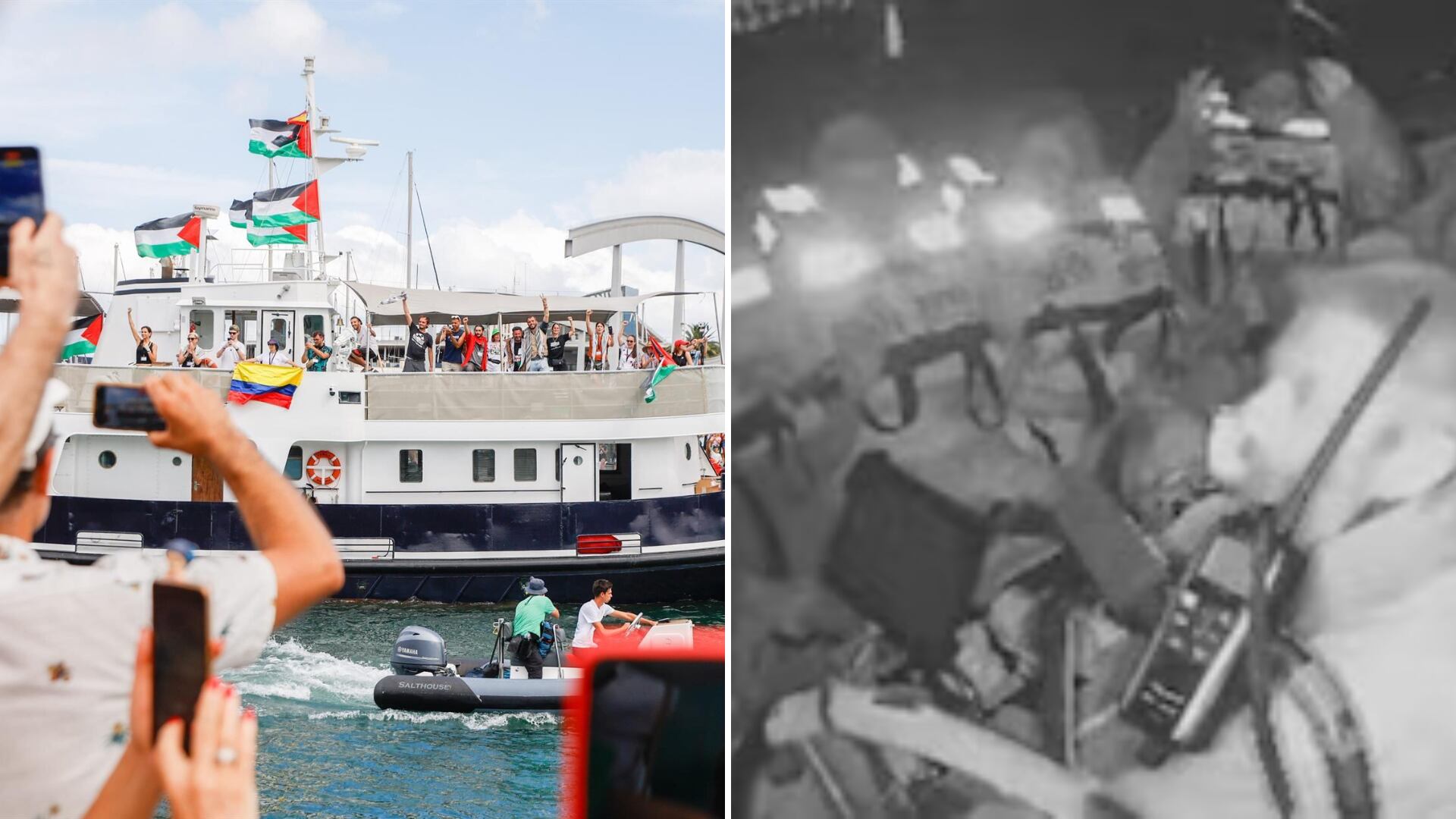 El Gobierno exigió la liberación inmediata de Manuela Bedoya y Luna Barreto, ciudadanas colombianas detenidas por Israel mientras participaban en una misión humanitaria internacional hacia Gaza - crédito Europa Press - Reuters