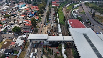 Línea 6 del Cablebús: así lucen los primeros trabajos en la estación Tláhuac para conectar con el servicio del Metro CDMX
