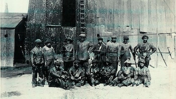 Los operarios debían trabajar en