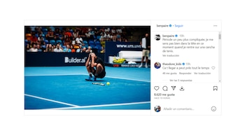 El lamentable espectáculo de Benoit Paire durante un partido de tenis captura