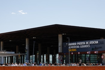 La estación de Atocha, en