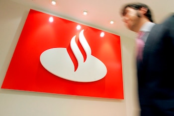 Logotipo del Banco Santander. (EFE/