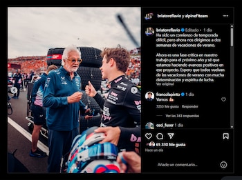 La respuesta de Colapinto al