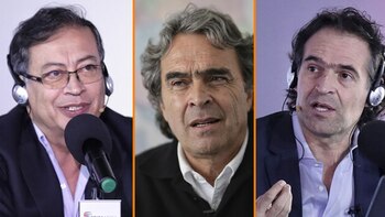 Gustavo Petro, Sergio Fajardo y