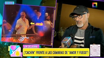 Carlos Alcántara revela cómo enfrenta su separación tras ser captado en discotecas. Captura: Amor y Fuego.