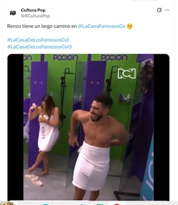 Renzo tuvo descuido con su