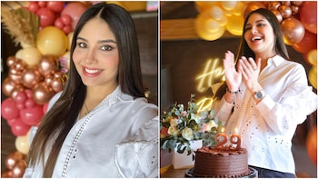 La morenista compartió videos e