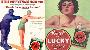 Los anuncios del tabaco Lucky