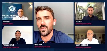 Captura de la videoconferencia mantenida