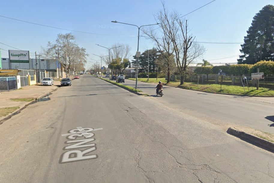 La zona en donde ocurrió el desprendimiento de la lancha