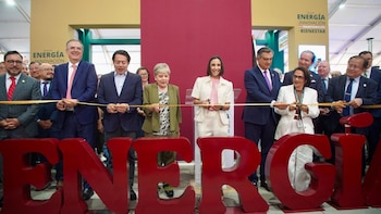 Alicia Bárcena, titular de Semarnat, asistió a la Feria de Energía e Innovación para la Transformación y el Bienestar. (Foto: X/@aliciabarcena)