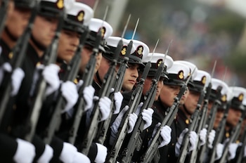 Ejército chileno. EFE/Felipe Trueba