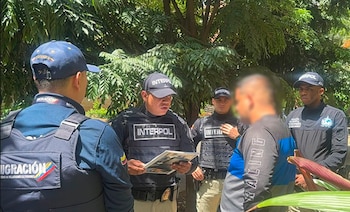 Alias Gemelo o ‘Tavo’ quedó retenido en Medellín tras una operación de la Dirección de Investigación Criminal e Interpol (Dijín) de la Policía Nacional de Colombia, que contó con el apoyo de Migración Colombia y de las autoridades de Costa Rica - crédito Policía Nacional