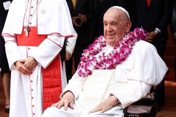 El papa Francisco concluyó su