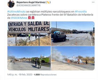 En el lugar también se