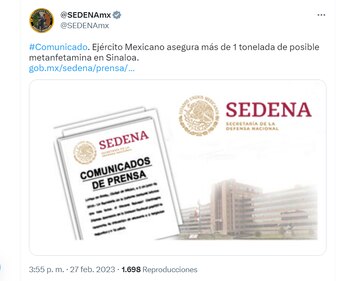 El asuramiento fue informado por