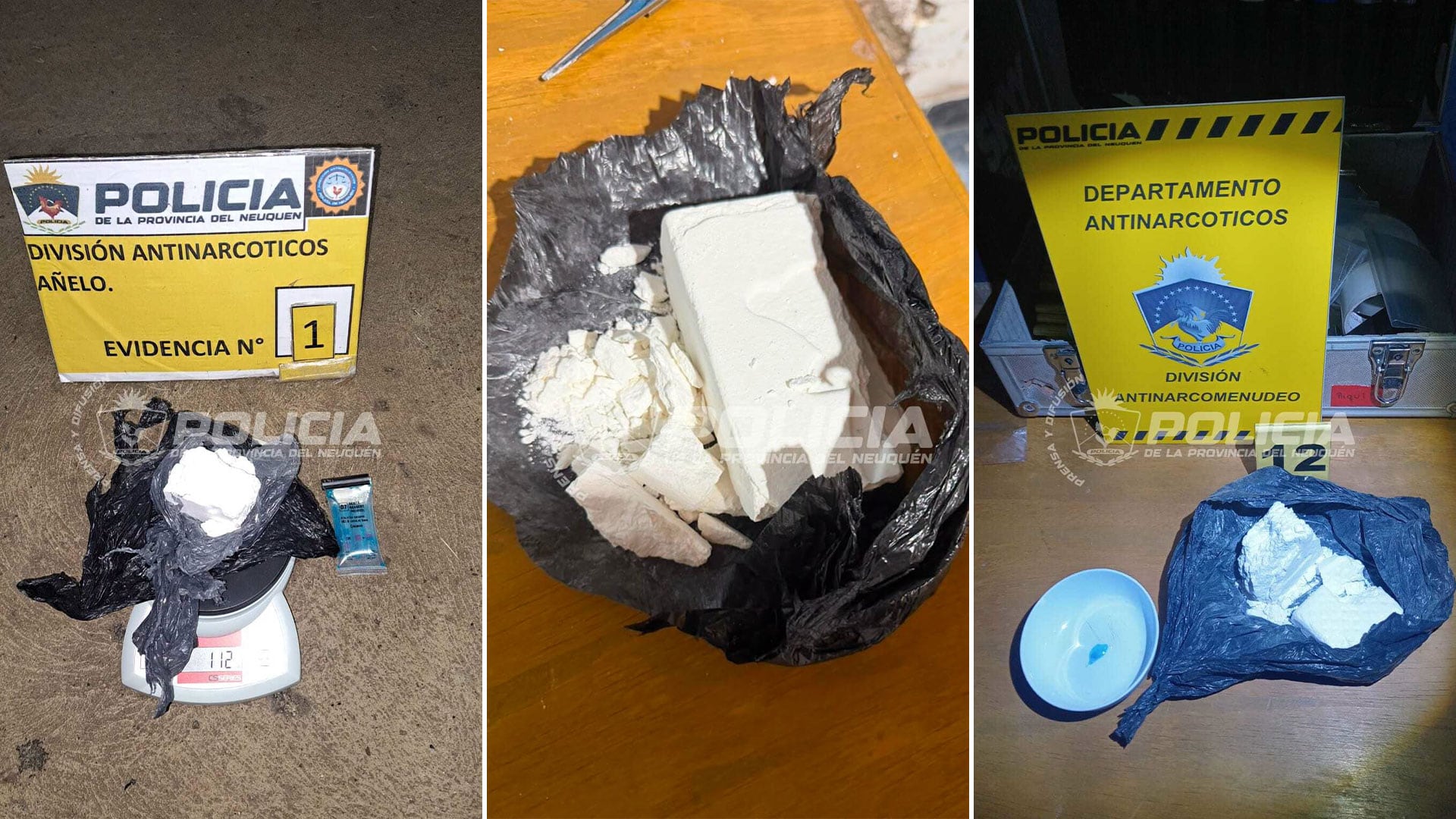 El valor de la droga asciende a 38 millones de pesos