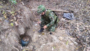 Autoridades localizaram depósitos de explosivos