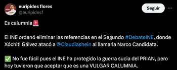 El representante suplente de Morena