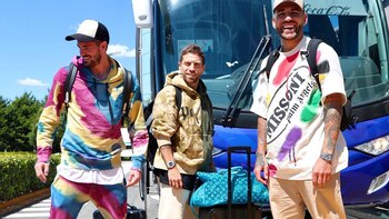 El look colorido de De