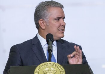 20/01/2020 El presidente de Colombia, Iván Duque.
SOCIEDAD SUDAMÉRICA COLOMBIA LATINOAMÉRICA INTERNACIONAL
DANIEL GARZON HERAZO / ZUMA PRESS / CONTACTOPHOTO
