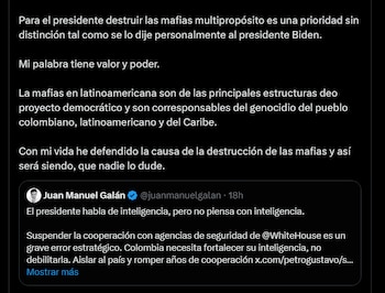 El mensaje del presidente Gustavo
