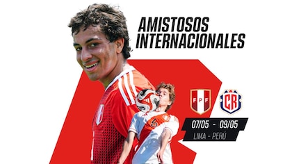 Canal gratuito para ver amistoso Perú vs Costa Rica como preparación al Sudamericano Sub 20 2025