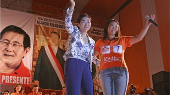 Satomi Kataoka y Keiko Fujimori