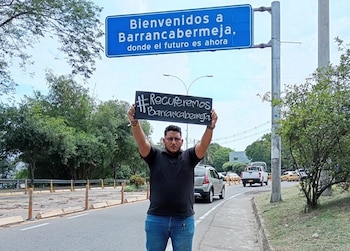 El candidato, miembro del partido