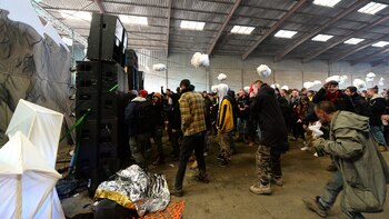 Fiesta clandestina - Año nuevo 2021 - Lieuron Francia