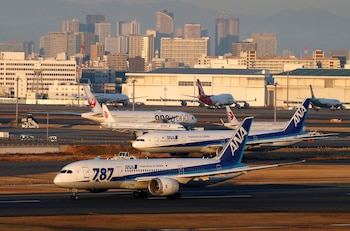 Boeing 787-8 Dreamliner. REUTERS/Toru Hanai/File Photo