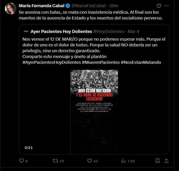 Según los organizadores de la