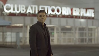 Marcelo Gallardo, protagonista del emotivo