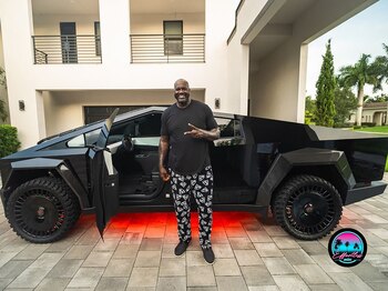 Shaquille O'Neal mostró su nuevo